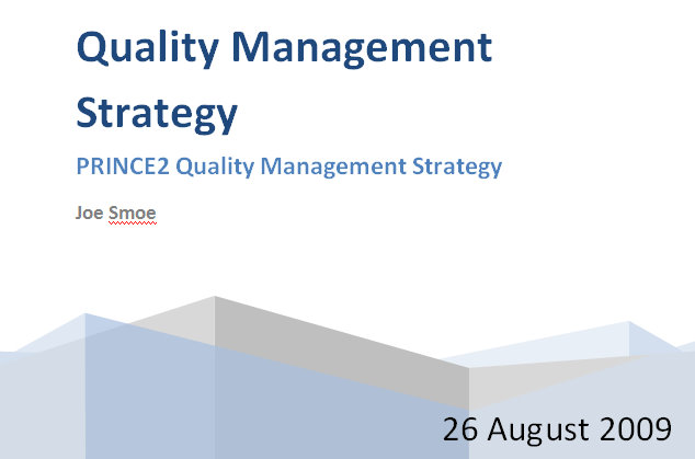 Quality Management Tool