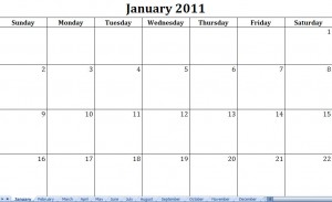 2011 Printable Calendar Template on 2011 Printable Monthly Calendar Template 300x183 Jpg